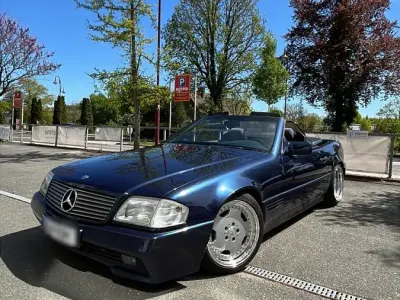 Gebraucht Mercedes SL280 AMG 193 PS (141 kW) 1995 Blau Cabrio