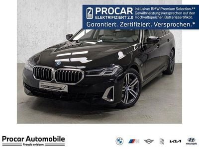 Gebraucht BMW 530e Sport Line 292 PS (214 kW) 2022 Schwarz Kombi