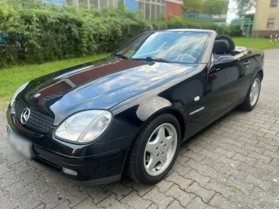 Gebraucht Mercedes SLK230 197 PS (144 kW) 1999 Schwarz Cabrio