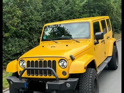 Gebraucht Jeep Wrangler Unlimited 200 PS (147 kW) 2015 Gelb SUV