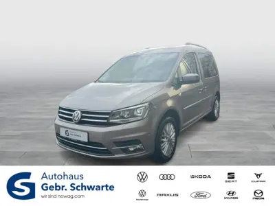 Gebraucht VW Caddy Highline 131 PS (96 kW) 2020 Beige Van / Kleinbus