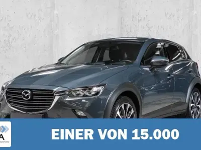 Gebraucht Mazda CX-3 Ad'Vantage 121 PS (88 kW) 2021 Silber metallic SUV