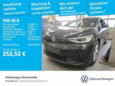 Gebraucht VW ID.4 GTX 225 kW (306 PS) 2023 Schwarz SUV