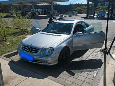 Brugt Mercedes CLK350 272 HK (200 kW) 2007 Sølv Coupe