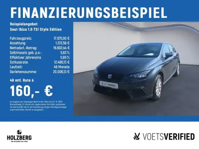 Gebraucht Seat Ibiza Style 116 PS (85 kW) 2024 Grau Kleinwagen