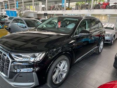 gebraucht Audi Q7 50 TDI quattro S line Leder Mild-Hybrid Standh.