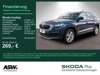 Gebraucht Skoda Kodiaq Ambition 150 PS (110 kW) 2023 Lavablau metallic SUV