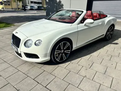 Gebraucht Bentley Continental GT Convertible 507 PS (372 kW) 2013 Weiß Cabrio