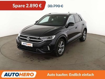 Second-hand VW T-Roc R-line 190 CP (139 kW) 2022 Negru SUV