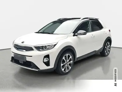 Gebraucht Kia Stonic Spirit 120 PS (88 kW) 2019 Weiß SUV