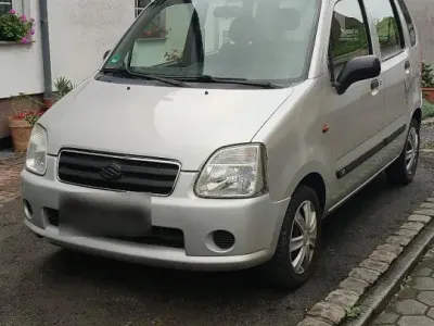 Gebraucht Suzuki Wagon R+ 94 PS (69 kW) 2004 Silber Van / Kleinbus