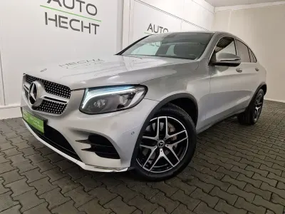 Usata Mercedes GLC250 AMG line 211 CV (155 kW) 2017 Argento Coupé