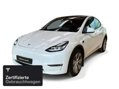 Begagnad Tesla Model Y Long Range AWD 258 kW (351 HK) 2022 Vit SUV