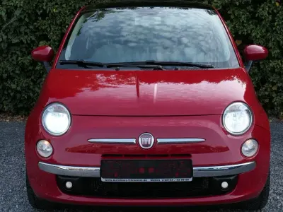 Brugt Fiat 500 Lounge 86 HK (63 kW) 2011 Rød Hatchback