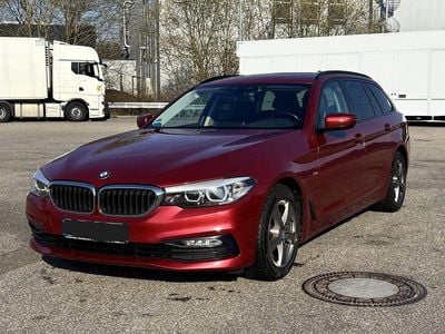 Second-hand BMW 530 Sport Line 265 CP (194 kW) 2017 Roșu Break