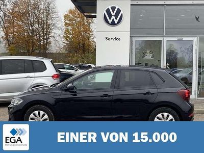 Gebraucht VW Polo Life 95 PS (69 kW) 2022 Schwarz metallic Kleinwagen