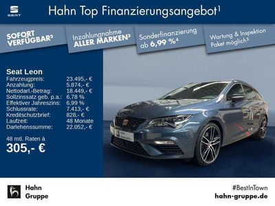 gebraucht Seat Leon Sportstourer Cupra 2.0TSI DSG LED ACC Navi