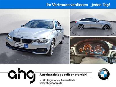 Usata BMW 420 Sport Line 190 CV (139 kW) 2017 Argento Coupé