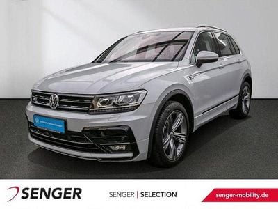 Oryxwhite perlmutteffekt Gebraucht 2020 VW Tiguan R-line SUV | 29.980 € (Superpreis)