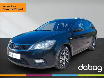 Gebraucht Kia Ceed Sportswagon Edition 7 125 PS (91 kW) 2012 Schwarz Kombi