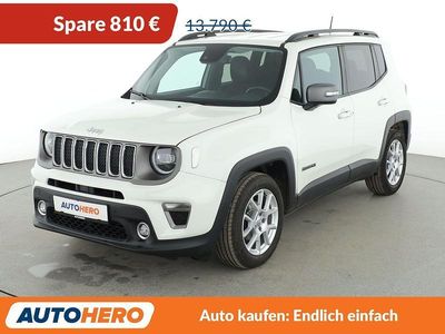 Gebraucht Jeep Renegade Limited 120 PS (88 kW) 2021 Weiß SUV