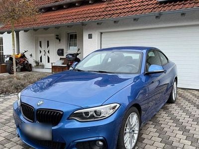 Gebraucht BMW 220 M Sport 184 PS (135 kW) 2014 Blau Coupé