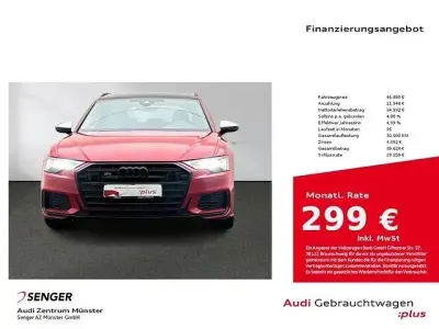 Usado Audi S6 Ambiente 344 HP (253 kW) 2021 Vermelho Carrinha