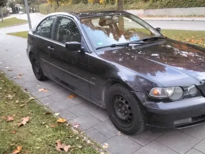 Gebraucht BMW 318 Compact Sport Line 143 PS (105 kW) 2003 Schwarz Kleinwagen
