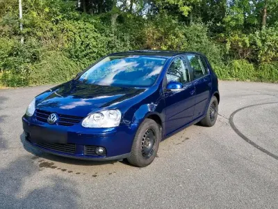 Gebraucht VW Golf V 102 PS (75 kW) 2008 Blau Kleinwagen