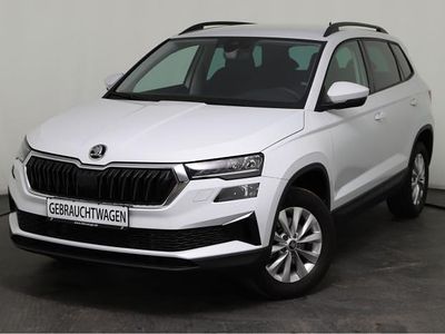 Gebraucht Skoda Karoq Selection 150 PS (110 kW) 2025 Weiß, moonweiss metallic (2y) SUV