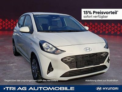 Neu Hyundai i10 Select 63 PS (46 kW) 2025 Atlas white / sol Kleinwagen