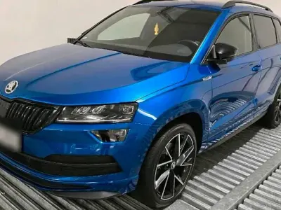 Gebraucht Skoda Karoq SportLine 190 PS (139 kW) 2020 Blau SUV