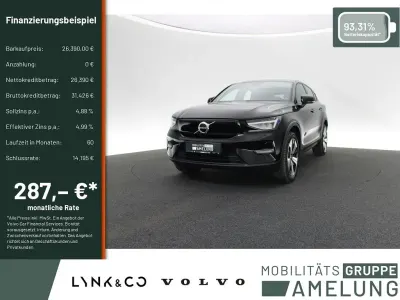Gebraucht Volvo C40 Core 169 kW (231 PS) 2022 Schwarz SUV