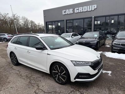 Gebraucht Skoda Octavia SportLine 150 PS (110 kW) 2023 Weiß Kombi