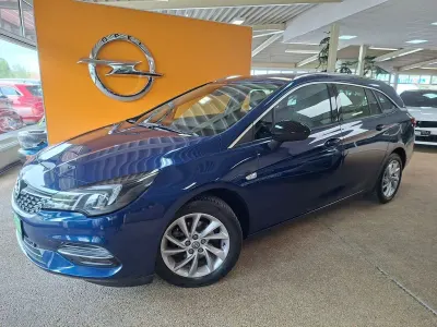 Gebraucht Opel Astra Elegance 110 PS (80 kW) 2021 Blau Kombi