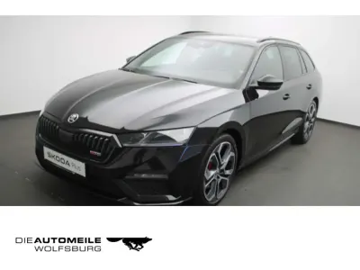 Brugt Skoda Octavia RS 245 HK (180 kW) 2022 Sort Stationcar