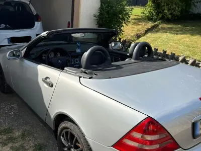 Gebraucht Mercedes SLK200 136 PS (100 kW) 1999 Silber Cabrio