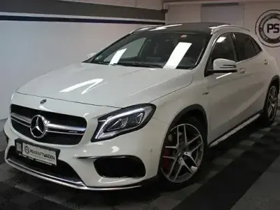 Brugt Mercedes GLA45 AMG AMG 381 HK (280 kW) 2017 Hvid SUV