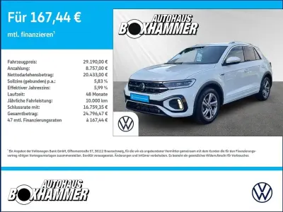 Gebraucht VW T-Roc R-line 150 PS (110 kW) 2025 Weiß SUV