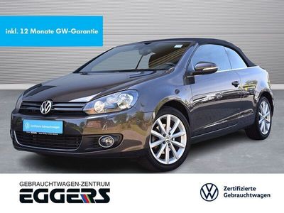 Braun Gebraucht 2015 VW Golf Cabriolet LOUNGE Cabrio | 15.580 € (Teuer)