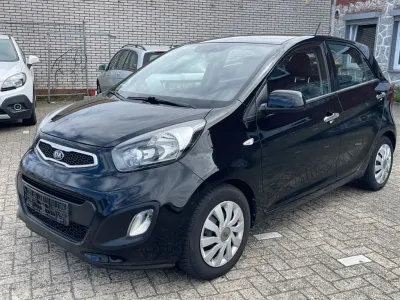 Gebraucht Kia Picanto Edition 7 69 PS (50 kW) 2015 Schwarz Kleinwagen