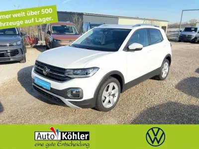 Usata VW T-Cross Style 110 CV (80 kW) 2021 Bianco SUV