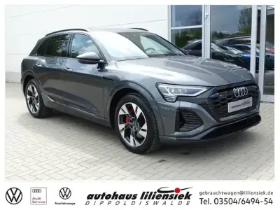 Gebraucht Audi Q8 e-tron S-Line 300 kW (408 PS) 2023 Grau SUV