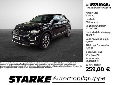 Gebraucht VW T-Roc Active 150 PS (110 kW) 2021 Schwarz SUV