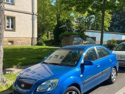 Gebraucht Kia Rio 96 PS (70 kW) 2009 Blau Limousine