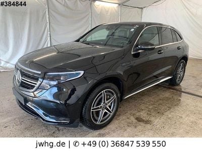 Gebraucht Mercedes EQC400 AMG 300 kW (408 PS) 2022 Obsidianschwarz (metallic) SUV