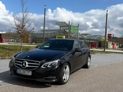 Usata Mercedes E350 Avantgarde 258 CV (189 kW) 2013 Nero Berlina