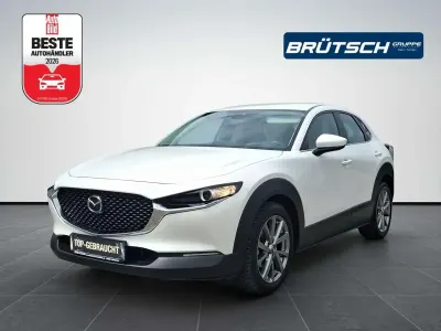 Gebraucht Mazda CX-30 122 PS (89 kW) 2020 Snowflake white pearl metallic SUV