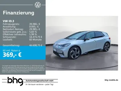 Gebraucht VW ID.3 GTX 239 kW (326 PS) 2025 Silber Kleinwagen