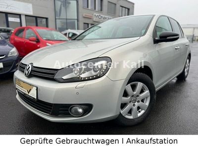 gebraucht VW Golf VI 1.HAND NAVI SHZ STANDH ZAHNR. AGR NEU